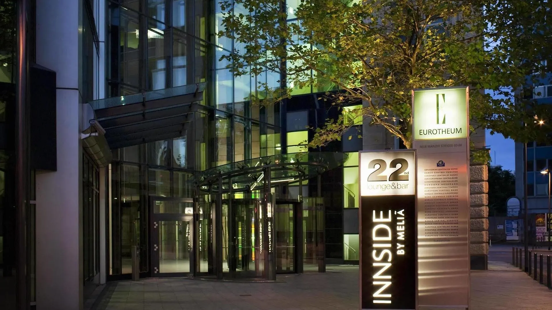 Innside By Melia Frankfurt Eurotheum Frankfurt am Main Hotel